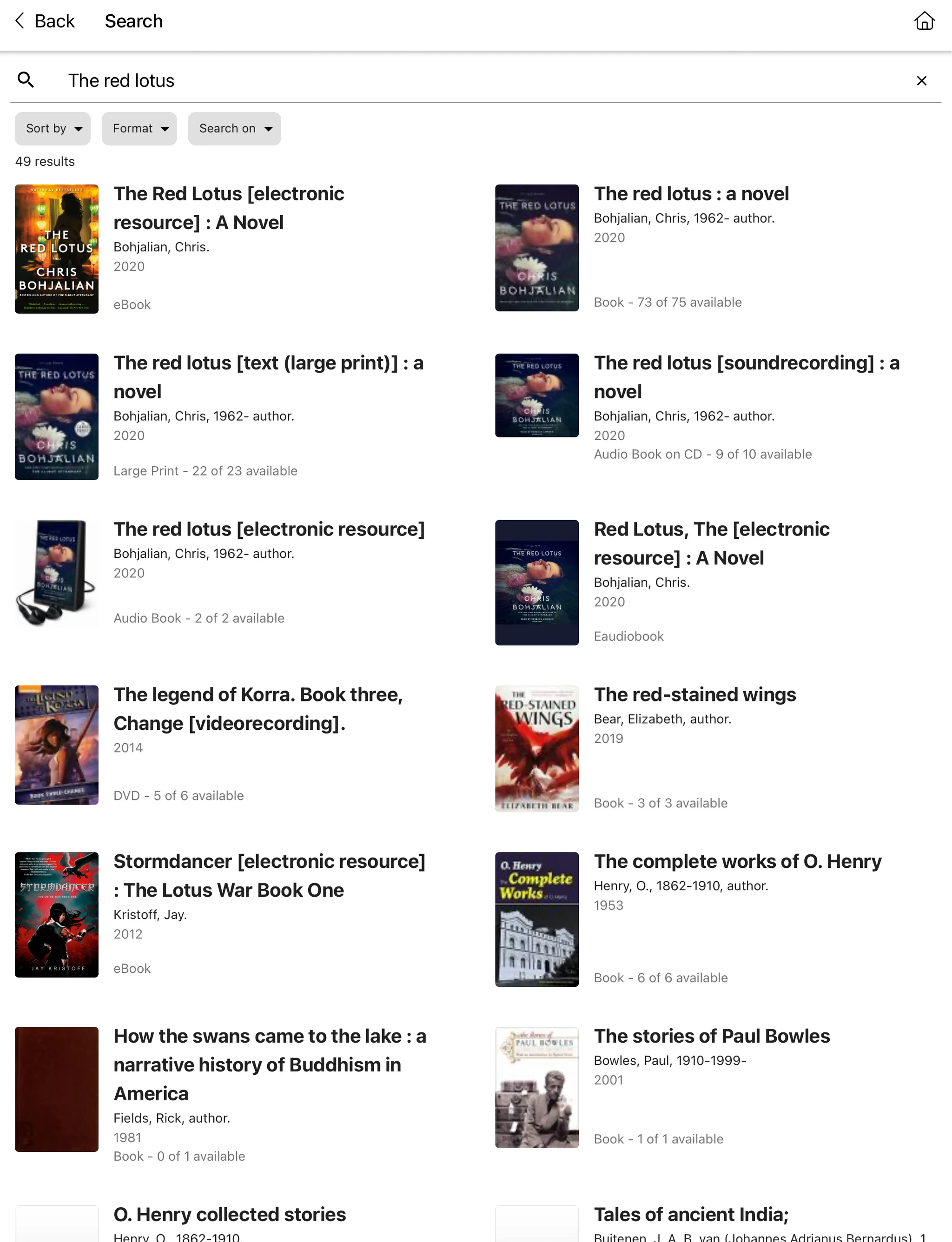 SHARE Mobile Library screenshot